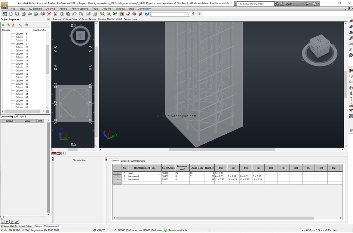 Earthquake resistant building project