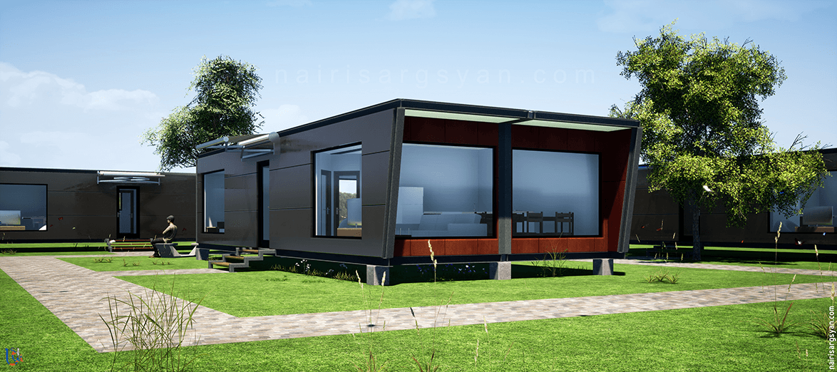 Modular prefabricated house