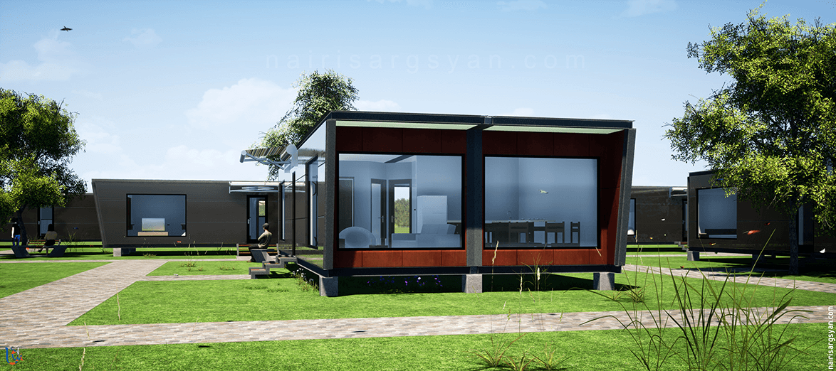 Modular prefabricated house