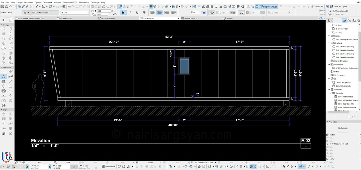 Modular prefabricated house