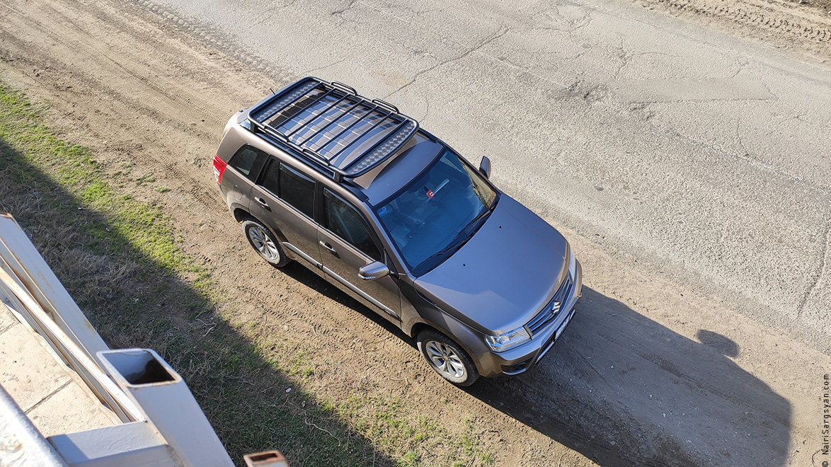 Aluminum expedition roof rack for Suzuki Grand Vitara 3