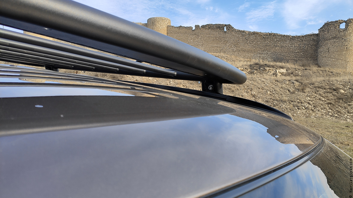 Aluminum expedition roof rack for Suzuki Grand Vitara 3