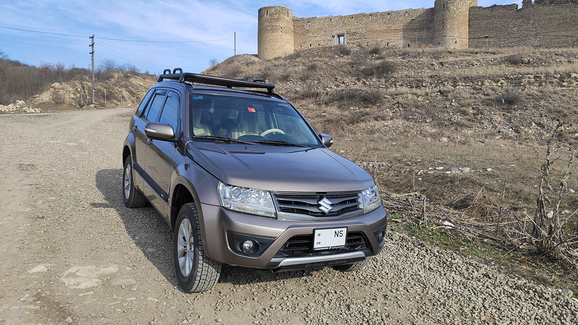 Aluminum expedition roof rack for Suzuki Grand Vitara 3