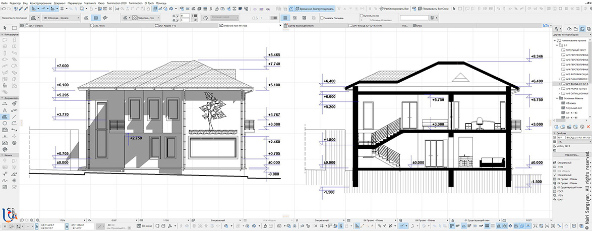 two-storey guest house for rent