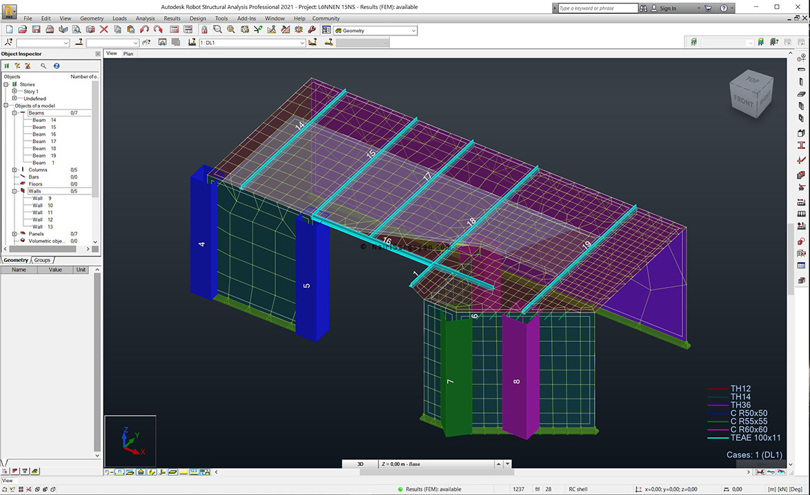 Robot Structural Analysis