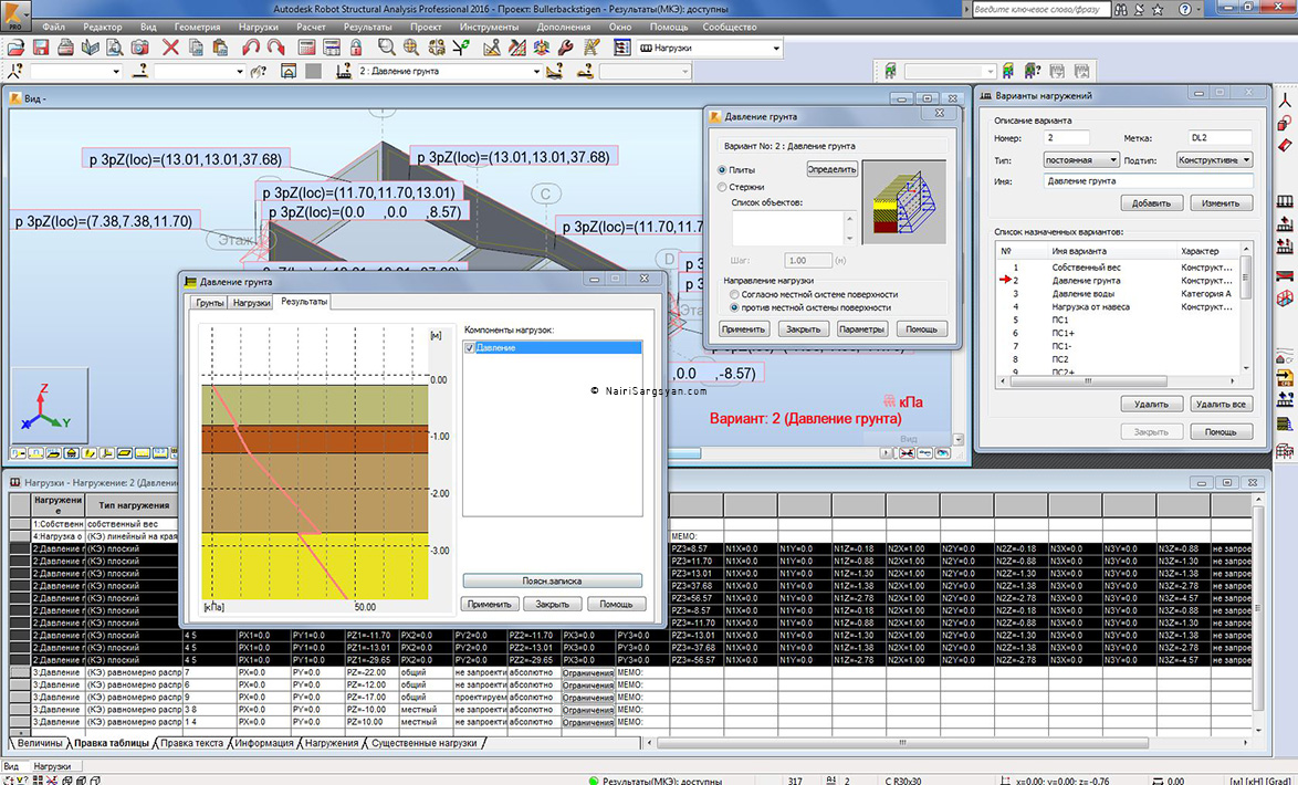 Robot Structural Analysis