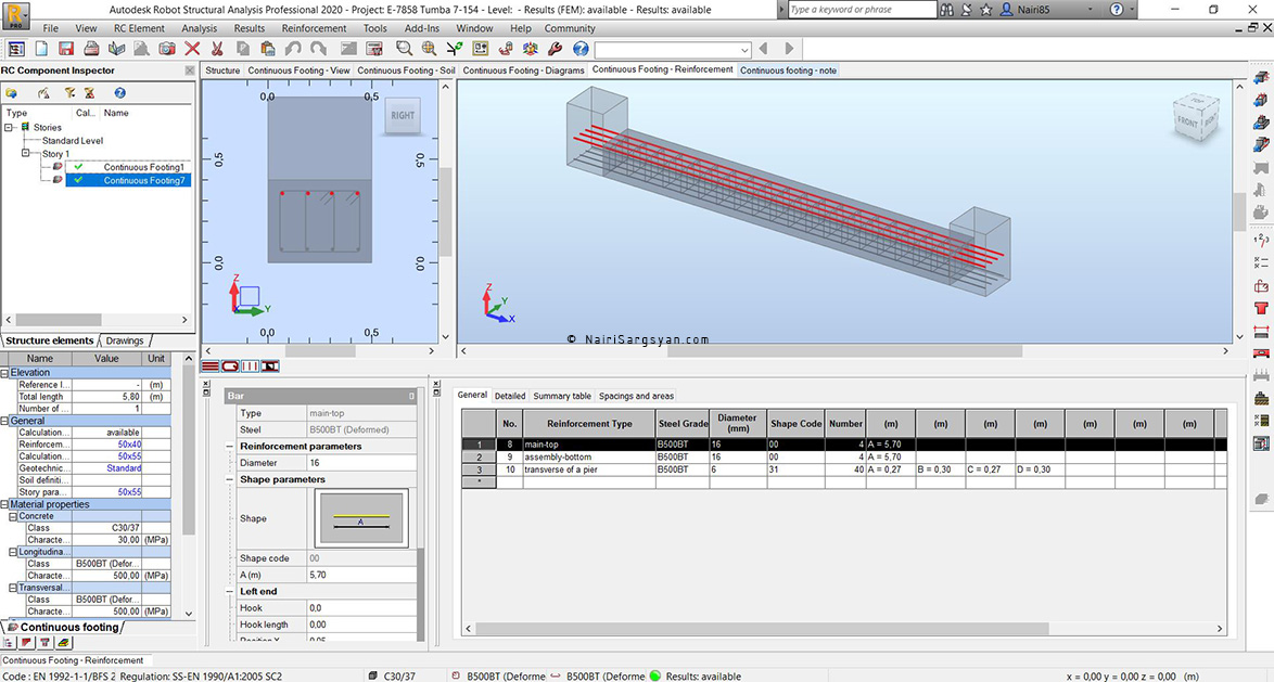 Robot Structural Analysis