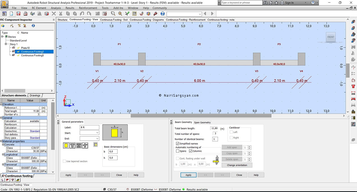 Robot Structural Analysis