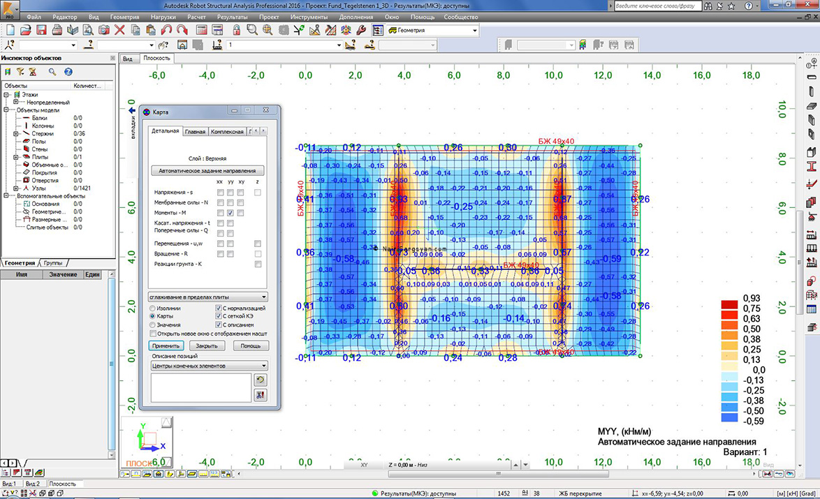 Robot Structural Analysis