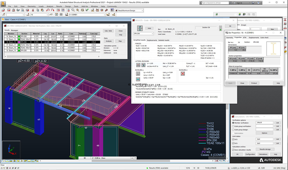 Robot Structural Analysis