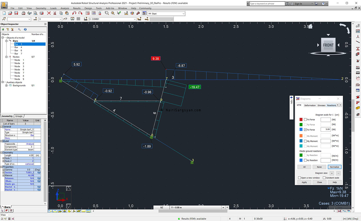 Robot Structural Analysis